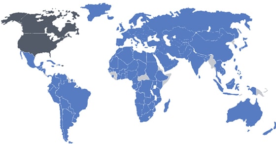 sms overview worldwide