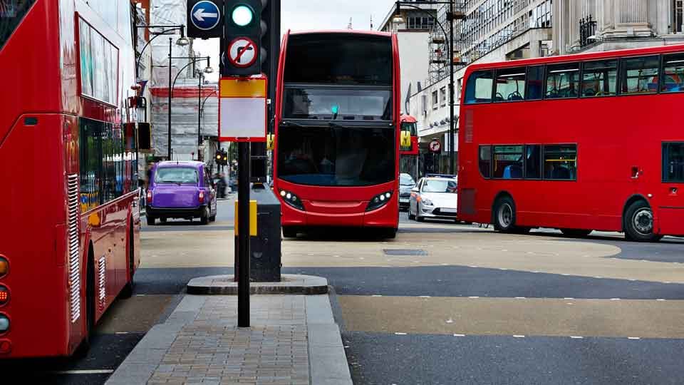 Fahrzeuge im Stadtverkehr