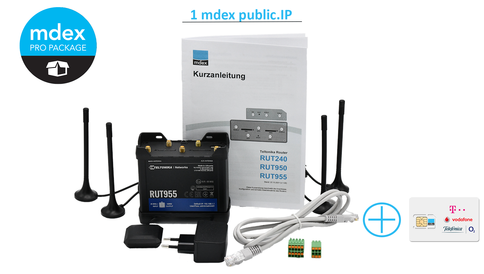 mdex LTE prom paket für den öffentlichen Fernzugriff