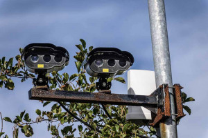CCTV überwachung Verkehrskamera zur Überwachung der Strecke