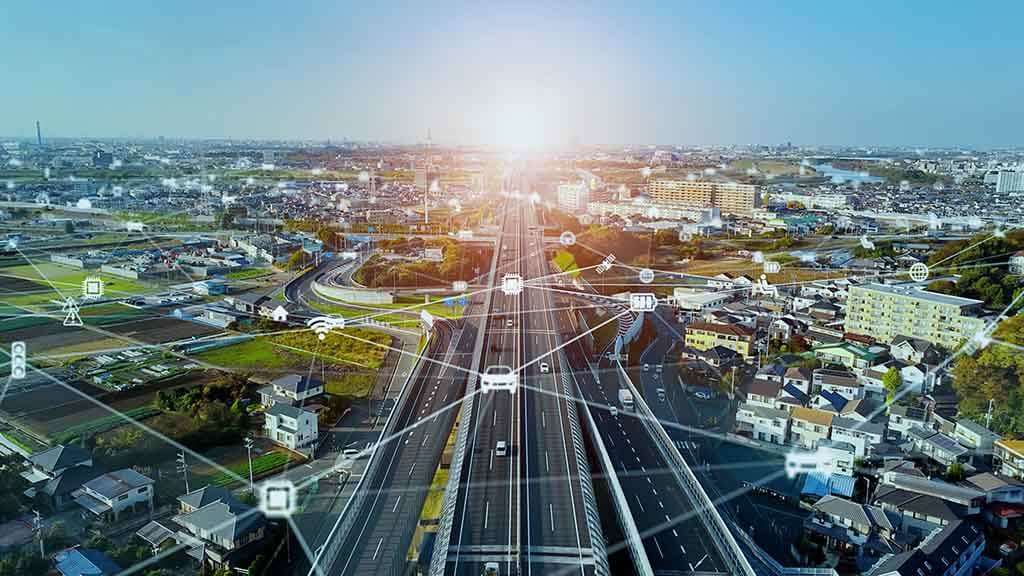 Verbindungen im Verkehrsnetz