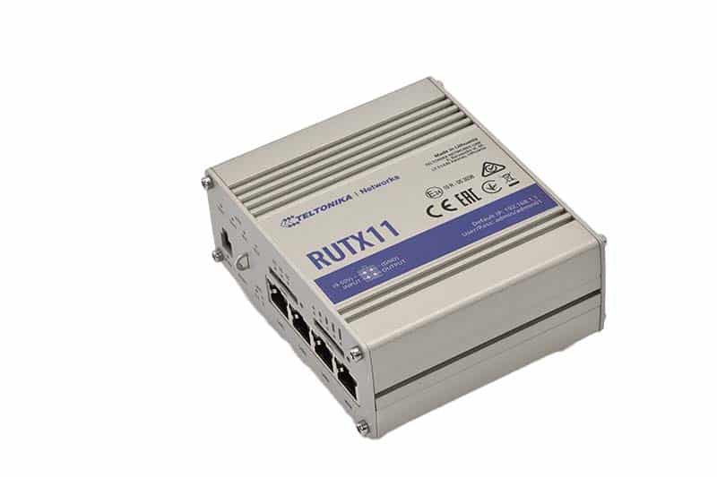 Industrie-Router Teltonika RUTX11 für die Hutschiene